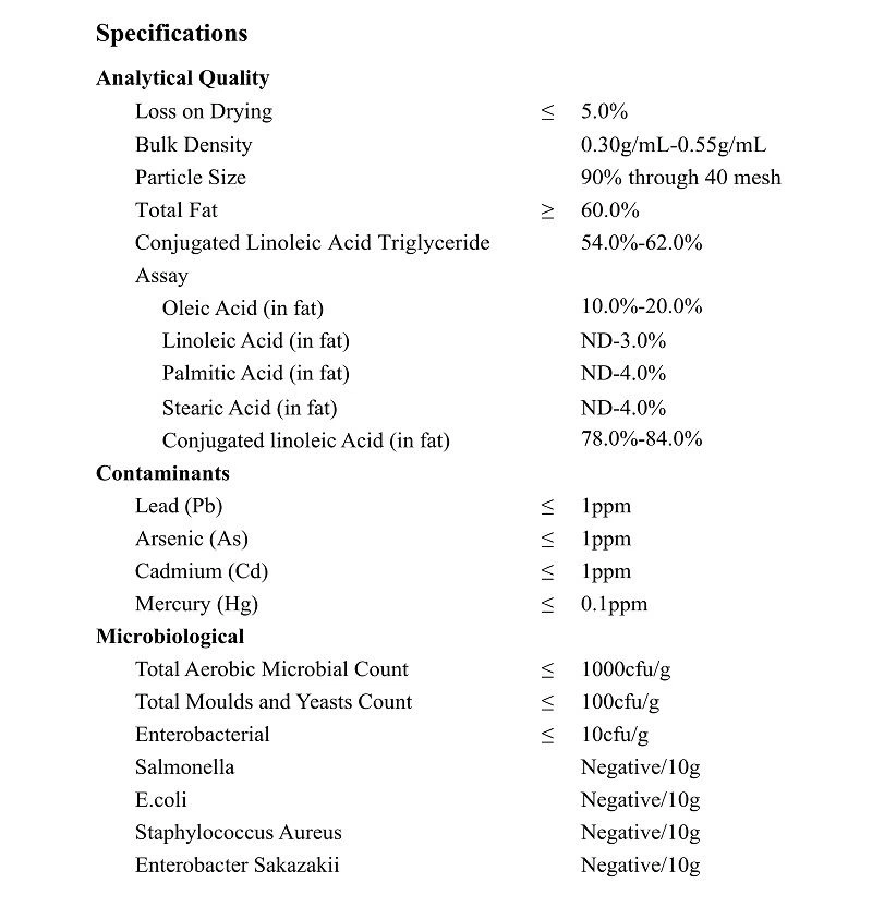 Specification (MC-CI60) Specification (MC-CI60)